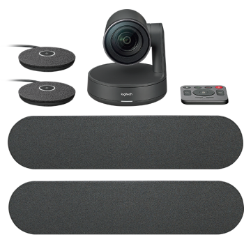 Camera Web Logitech RALLY PLUS ULTRA-HD CONFERENCE/CAM BLACK - EMEA PLUG EU 960-001224