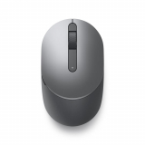 Dell Mouse MS3320W, Wireless, 3 buttons, Wireless - 2.4 GHz, Bluetooth 5.0, Movement Resolution 1600 dpi, Colour: Titan Gray, Battery: AA type, Weight: 65 g, Dimensions: 6.05 cm x 10.44 cm x 3.83 cm,