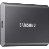 SSD Extern Samsung T7, 2TB, Titan Gray, MU-PC2T0T/WW