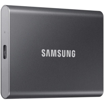 SSD Extern Samsung T7, 2TB, Titan Gray, MU-PC2T0T/WW