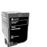 Toner Lexmark 75B20K black | return | 13000 pgs | CS/CX 727 / CS728