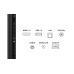 Mini LED TV 4K 75''(189 cm) TCL 75C61KS