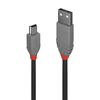 Cablu Lindy 0,5m USB 2.0 Type A-Mini USB LY-36721 Cablu Lindy 0,5m USB 2.0 Type A-Mini USB LY-36721