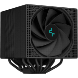 Cooler Deepcool ASSASSIN IV, compatibil skt. Intel si AMD, racire cu aer, ventilator 140 mm x 2, 1700 rpm, inaltime cooler 164 mm, 7 heatpipe, R-ASN4-BKNNMT-G (timbru verde 2.00 lei) 