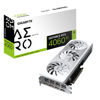 Placa video Gigabyte GB GEFORCE RTX 4060 TI AERO OC 8GB N406TAERO OC-8GD