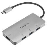 TARGUS USB-C 4 PORT HUB/AL CASE ACH226EU