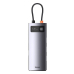 Docking Station Baseus Metal Gleam, gri WKWG070013