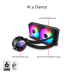 Cooler procesor CPU Cooler Asus ROG Strix LC II 240 ARGB RS LC II 240 ARGB