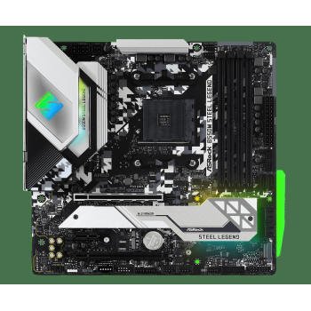 Placa baza MB AM4 ASROCK B550M STEEL LEGEND  