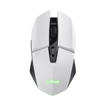 Mouse Trust GXT110W FELOX 4800 DPI, alb TR-25069