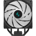 COOLER DeepCool AG400 DIGITAL ARGB,racire aer, 6 mm4 pcs heatpipe, skt. Intel LGA 1700/1200/115x AMD AM5/AM4, fan 120mm, 500-2100 rpm, conectare 4-pin PWM, LED RGB adresabil, R-AG400-BKADMN-G-1  