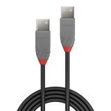 Cablu Lindy 3m USB 2.0 Type A to A, Anth LY-36694