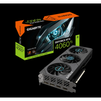 Placa video Gigabyte GB GEFORCE RTX 4060 TI EAGLE OC 8G N406TEAGLE OC-8G