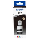 INK BOTTLE BLACK 112 127ML/ECOTANK C13T06C14A EPSON