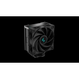 Cooler Deepcool AK400 Zero Dark, compatibil skt. Intel si AMD, racire cu aer, ventilator 120 mm, 1850 rpm, inaltime cooler 155 mm, 4 heatpipe, R-AK400-BKNNMN-G-2 (timbru verde 0.8 lei) 