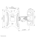 Neomounts Suport perete NM 32-55 35kg ng WL40-540BL12 