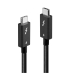 Cablu Lindy Thunderbolt 4, Length 1m LY-31120