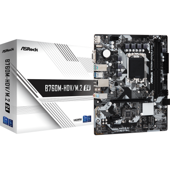 Placa baza MB Asrock B760M-HDV/M.2 DDR4 B760M-HDV/M.2 D4