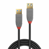 Cablu Lindy 1m USB 3.2 Gen1 Ext A/A, Ant