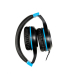 Casti cu micr. Spacer Pearl Blue, cu fir SPHS-PEARL-BL