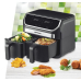 FRITEUZA DUBLA HEINNER HAF-KDB1700BK 