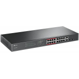 TPL SW 16P-POE ,2P-GB SFP UNMNGD RM