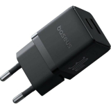 INCARCATOR retea Baseus Palm, Quick Charge 30W, 1 x USB, 1 x USB Type-C 5V/3.0A, include cablu USB Type-C la USB Type-C 1m, negru 