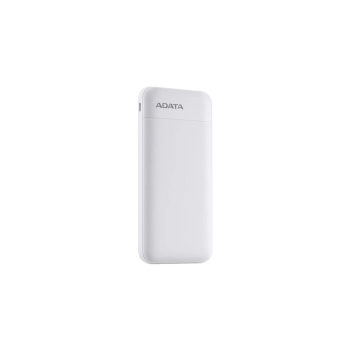 POWER BANK USB 10000MAH WHITE/PC100-14WH ADATA