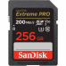 Card memorie SanDisk EXTREME PRO 256GB SDXC MEMORY/CARD 200MB/S 140MB/S UHS-I CL 10 SDSDXXD-256G-GN4IN