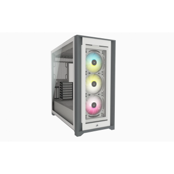 Carcasa Corsair CR Case iCUE 5000X RGB Mid-Tower White CC-9011213-WW