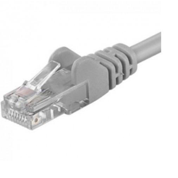 Patchcord UTP RJ45-RJ45 Cat.5e 0.1m gri,UTP-5E-0.1-G