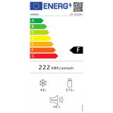 FRIGIDER CU DOUA USI HEINNER HF-V213SF+