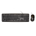 Kit Tastatura+Mouse Spacer Optic 3 butoane 2000dpi USB Tastatura Standard 104 taste SPDS-S6201