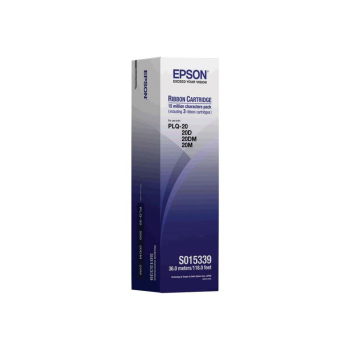 Pachet Ribbon Epson C13S015339 3 Bucati Black for PLQ 20, PLQ 20M, PLQ-22 CS, PLQ-22 CSM