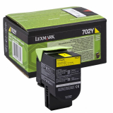 Cartus Toner Lexmark Nr. 702Y Return Program Yellow 1000 Pagini for CS310DN, CS310N, CS410DN, CS410DTN, CS410N, CS510DE, CS510DTE 70C20Y0