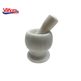 Vanora MOJAR CU PISTIL MARMURA, DIA 9.5 CM,ALB VN-YMJ-M95A