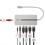 Hub Lindy DST-Mx Duo Mini Dock USB Type-C LY-43360