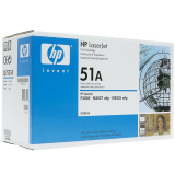 Cartus Toner HP Nr. 51A Black 6500 Pagini for LaserJet M3027MFP, M3027XMFP, M3035MFP, M3035XMFP, M3035XSMFP, P3005, P3005D, P3005DN, P3005N, P3005X Q7551A