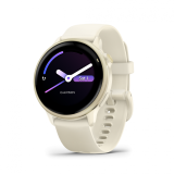 Ceas Garmin vívoactive 6 Bone/Lunar Gold