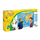 MomKi HARTA INTERACTIVA CU ANIMALE ZN0003