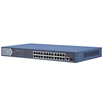 Hikvision SWITCH 24PORT 2 UPLINK 225W UNMANAGED DS-3E0526P-E/M   