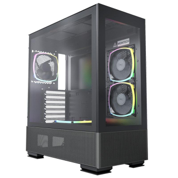 Carcasa Montech SKY TWO, Mid-Tower negru SKY TWO BK