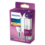 Philips LED 60W B38 E14 WW FR ND 2SRT6 000008719514310179