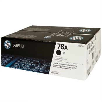 Pachet Cartus Toner HP Nr. 78A Black 2 Bucati 2x 2100 Pagini for Laserjet M1536DNF, Pro P1566, Pro P1606DN