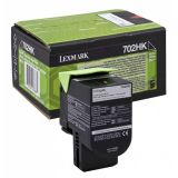 Cartus Toner Lexmark Nr. 702HK High Yield Return Program Black 4000 Pagini for CS310, CS410, CS510 70C2HK0 Cartus Toner Lexmark Nr. 702HK High Yield Return Program Black 4000 Pagini for CS310, CS410, CS510 70C2HK0
