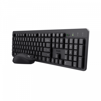 Kit Tastatura-Mouse Kit Trust Ody II wireless, negru TR-25018