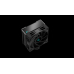 Cooler Deepcool AK400 Zero Dark, compatibil skt. Intel si AMD, racire cu aer, ventilator 120 mm, 1850 rpm, inaltime cooler 155 mm, 4 heatpipe, R-AK400-BKNNMN-G-2 (timbru verde 0.8 lei) 