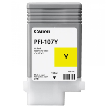Cartus CANON PFI-107Y YELLOW INKJET CARTRIDGE CF6708B001AA