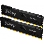 Memorie Kingston 8GB DDR4-3200MHZ CL16 DIMM/(KIT OF 2) FURY BEAST BLACK KF432C16BBK2/8