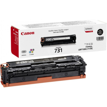 Cartus Toner Canon CRG-731BK Black 1400 Pagini for LBP7100C, LBP7110C CR6272B002AA